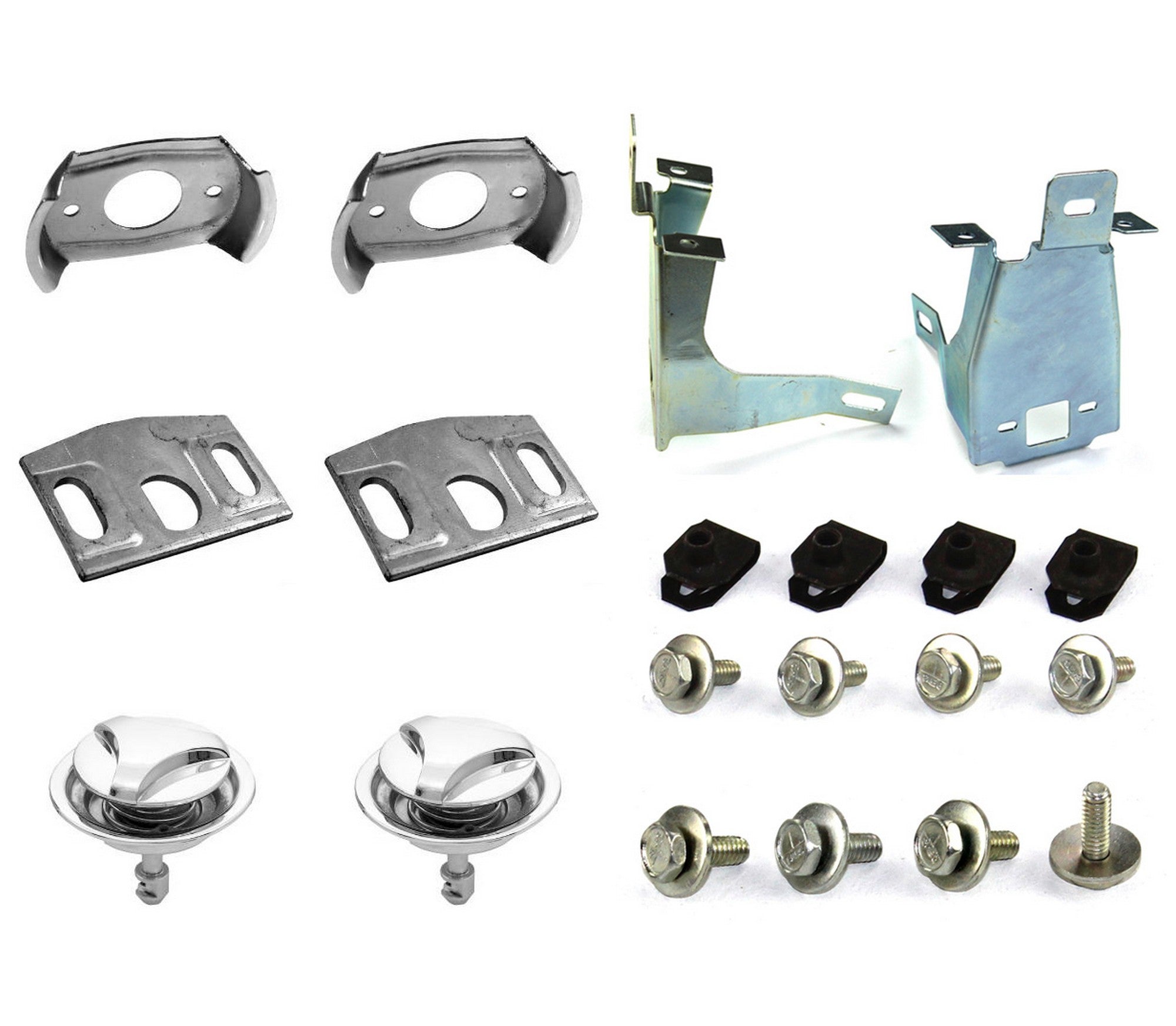 Set de Accesorios para Mustang 71-73 Hardtop Parrilla, Cuartos, Emblema Etc