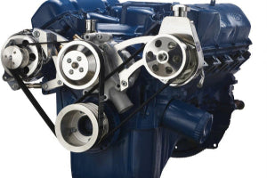 Kit de conversión de poleas Ford 351C Dirección Hidrailica Sistema Cleveland