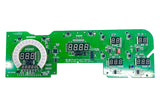 Panel de instrumentos LED para camioneta Ford 1980-1986, LED blancos en KPH y CELSIUS