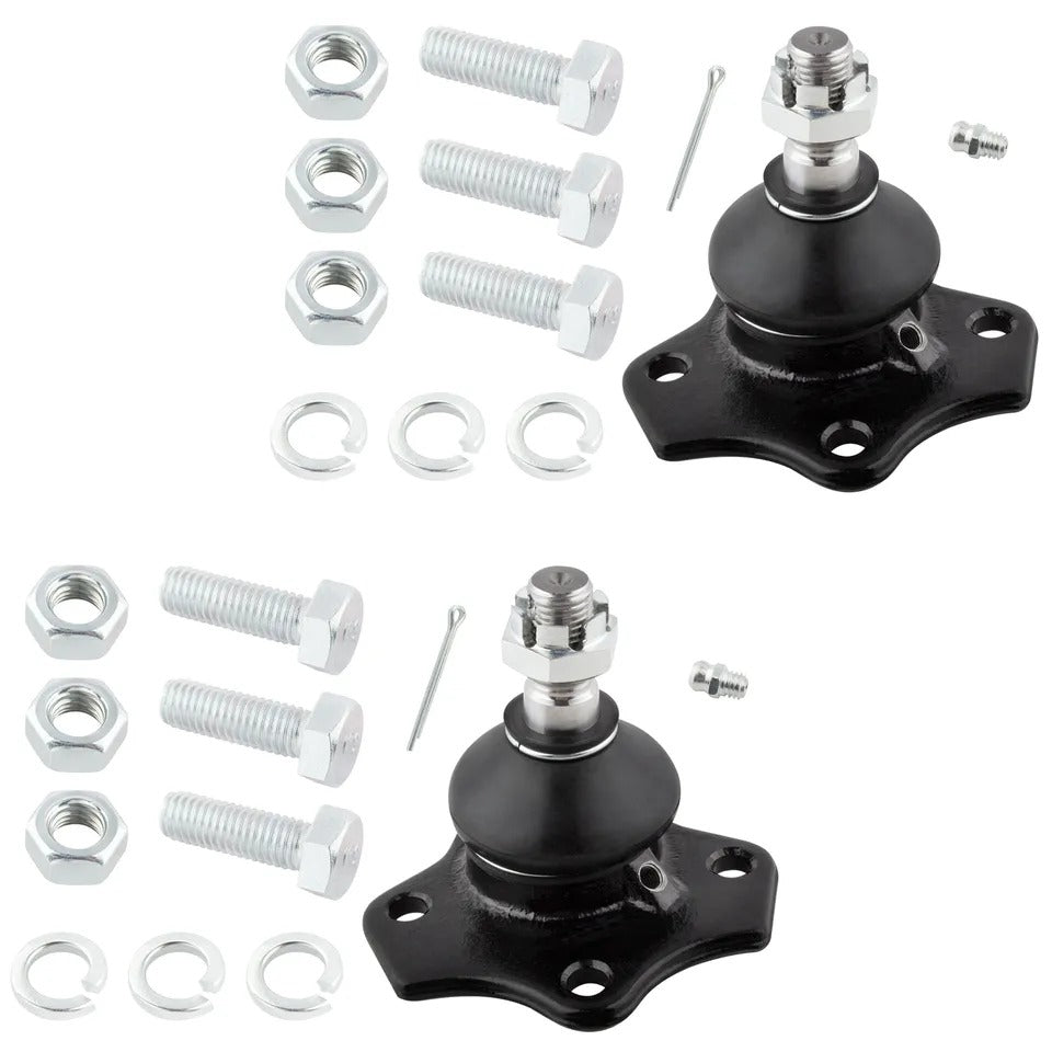 Partes de Suspension 1965-1966 Mustang - Amortiguadores (4) Rotulas inferiores - ⁠Rotulas superiores - ⁠Buje de horquilla sup - ⁠Brazos de Control de Dirección