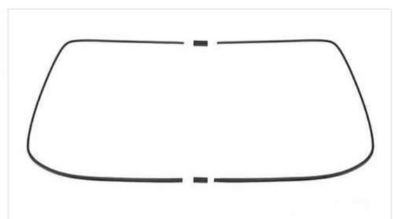 Set de Restauracion para PORSCHE TARGA 911 1974