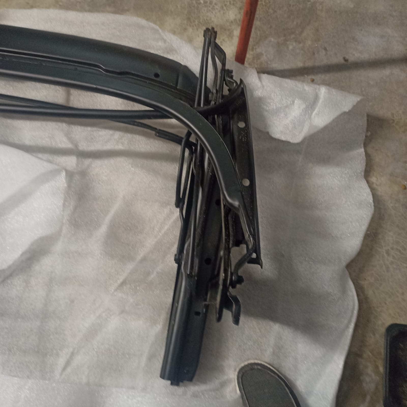 Estructura Esquelética Completa del Techo Convertible Chevy Bel Air 1955-1957  USADO