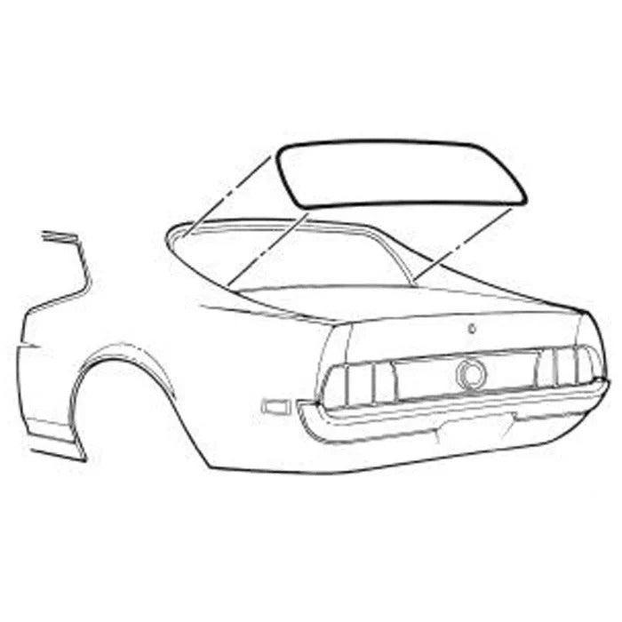 Set de Restauracion de Mustang Hard Top 1971 ,Calaveras,Molduras Etc
