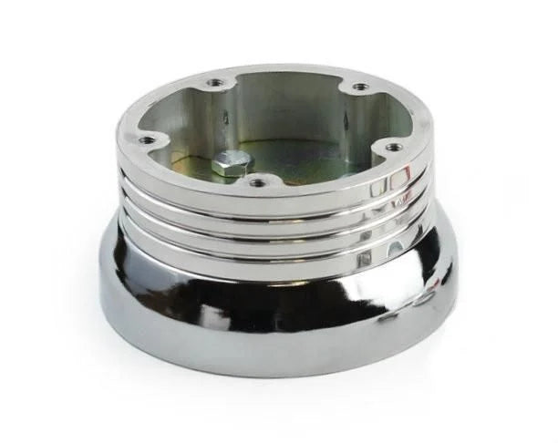 1969-1972 Ford F 150 Pickup Columna de dirección Inclinable Cromada sin llave y Palanca de Cambios Integrada Incluye Herrajes y Volante
