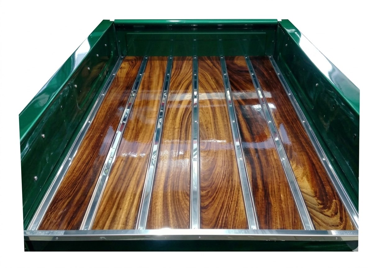 Set de Molduras-Cerchas CROMADAS para Caja de Camioneta,7 Cerchas 56 Tornillos