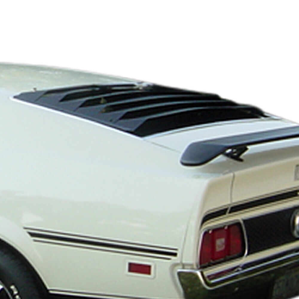 Ford Mustang 1971-1973 Mach1 Persianas traseras de aluminio para ventana