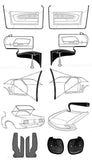 Mustang Kit Empaques Hardtop 1969 21 Piezas