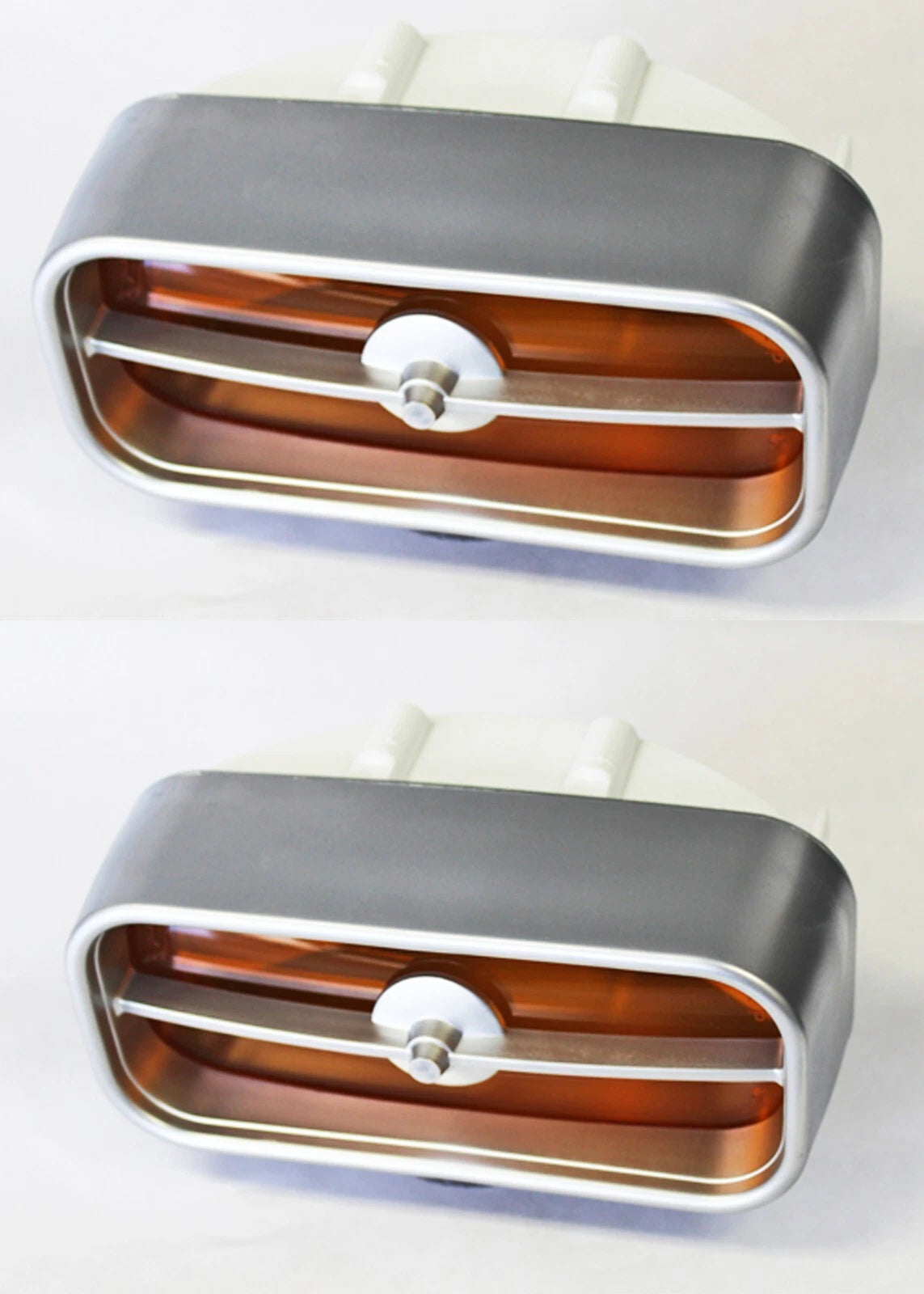 Set de Parrilla Completa Mustang 1971 ~ 1972 con Moldura de Aluminio Central ,Emblema,Cuartos