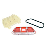 LUCES TRASERAS PAR MUSTANG 71-73 MICAS ,JUEGO DE MOLDURAS, CARCASAS Y EMPAQUES