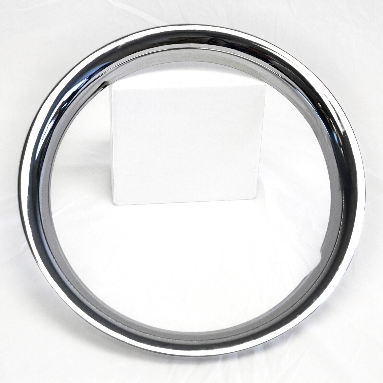 4 Aros Anillos de Rueda de Acero Cromado de 15" Bandas de Borde de llanta