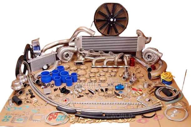 TURBO KIT TURBO CARGADOR + COLECTOR + INTERCOOLER 1955-2011 FORD 260 289 302 351 5.0L KIT