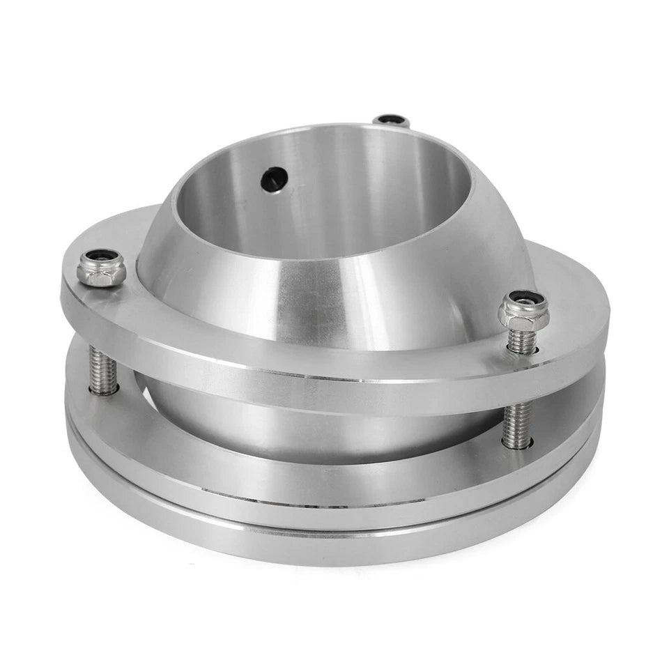 1969-1972 Ford F 150 Pickup Columna de dirección Inclinable Cromada sin llave y Palanca de Cambios Integrada Incluye Herrajes y Volante