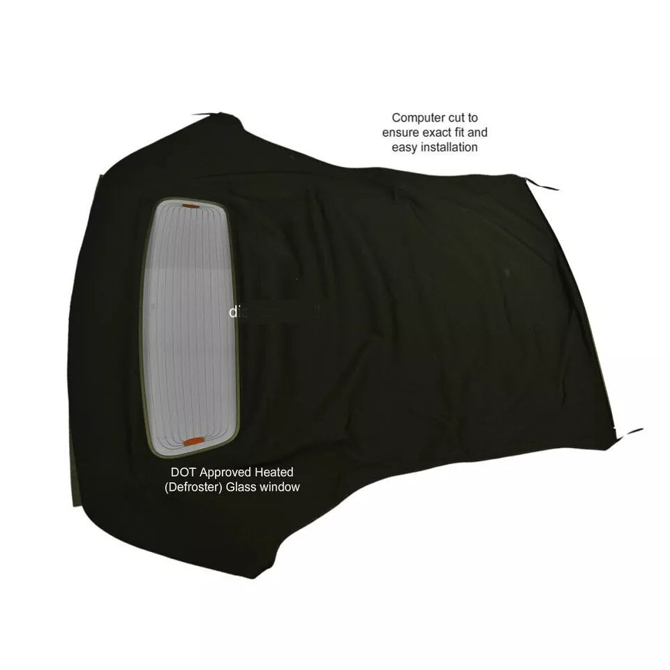 Toldo Capota Camel Para Convertible Ford Mustang 2005-2014 Ventana de Vidrio