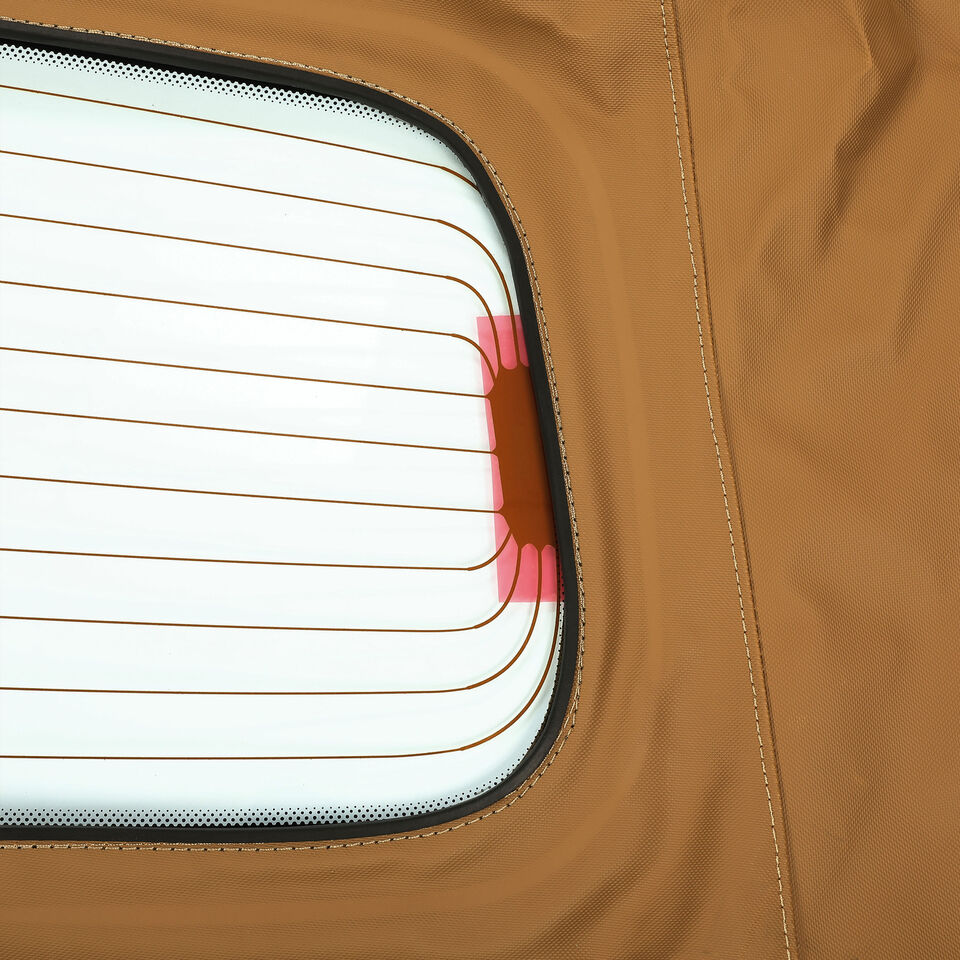 Toldo Capota Beige Para Convertible Ford Mustang 2005-2014 Ventana de Vidrio Desempañador