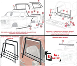 EMPAQUES-CAMPER PARA BRONCO 1980-1996 TODOS LOS EMPAQUES CIRCULADOS EN ROJO