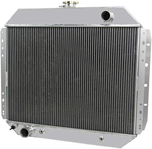 Radiador de aluminio 3 filas para Ford F100 F150 F250 F350 Pickup 1966-1979/Bronco V8 1978-1979