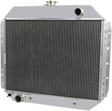 Radiador de aluminio 3 filas para Ford F100 F150 F250 F350 Pickup 1966-1979/Bronco V8 1978-1979
