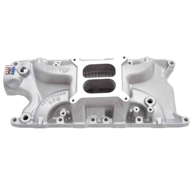 Multiple  de admisión Edelbrock 7121 Performer RPM Aluminio Para Ford 289/302 SBF