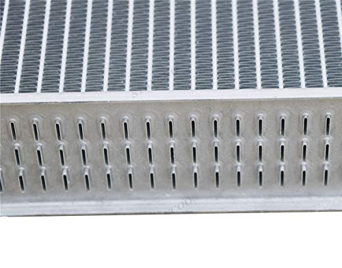 Kit de radiador de aluminio de 3 filas y relé de termostato para Ford F100 F150 F250 F350 Pickup 1966-1979 Bronco