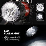 12 V 125 PSI LED flash luz bomba de aire portátil compresor de aire inflador para coches, bicicletas y Balones