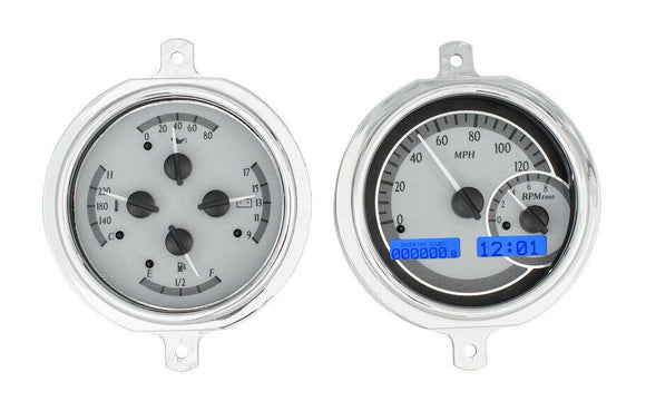SET DE VELOCIMETRO Y MARCADORES DIGITAL DE TABLERO PARA FORD 1951-1952 EN MILLAS