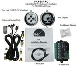 SET DE VELOCIMETRO Y MARCADORES DIGITAL DE TABLERO PARA FORD 1951-1952 EN MILLAS
