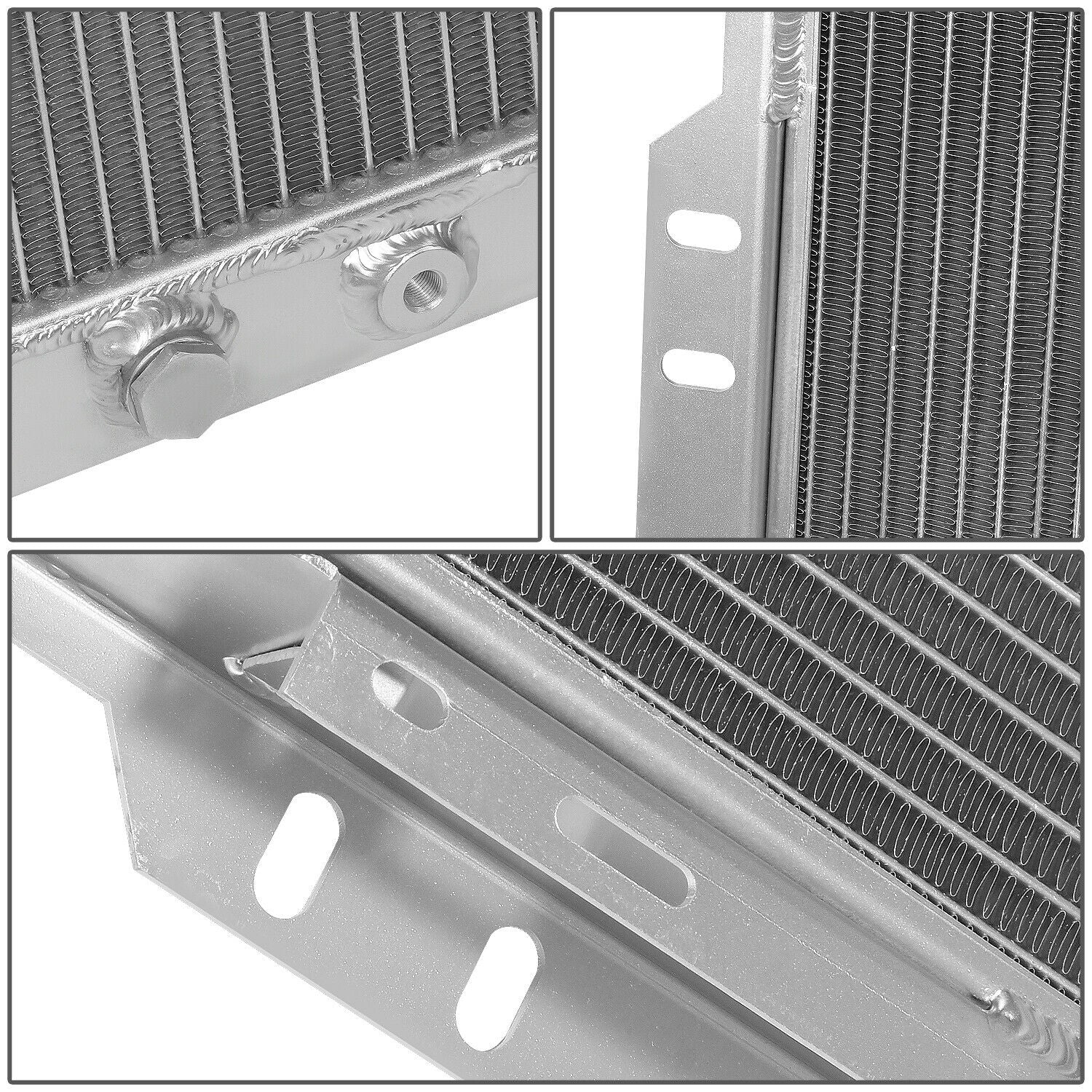 Radiador Aluminio 64-66 Ford Mustang/v8 3 Hileras