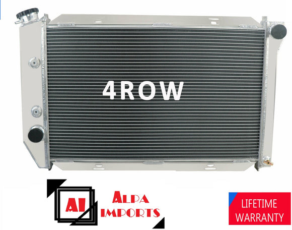 Radiador Aluminio 71-73 Mustang/cougar Marquis 5.8L 4 Hileras