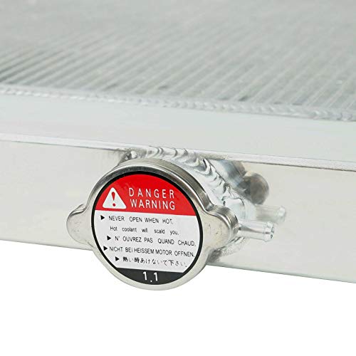 Radiador de aluminio 3 filas para Ford F100 F150 F250 F350 Pickup 1966-1979/Bronco V8 1978-1979
