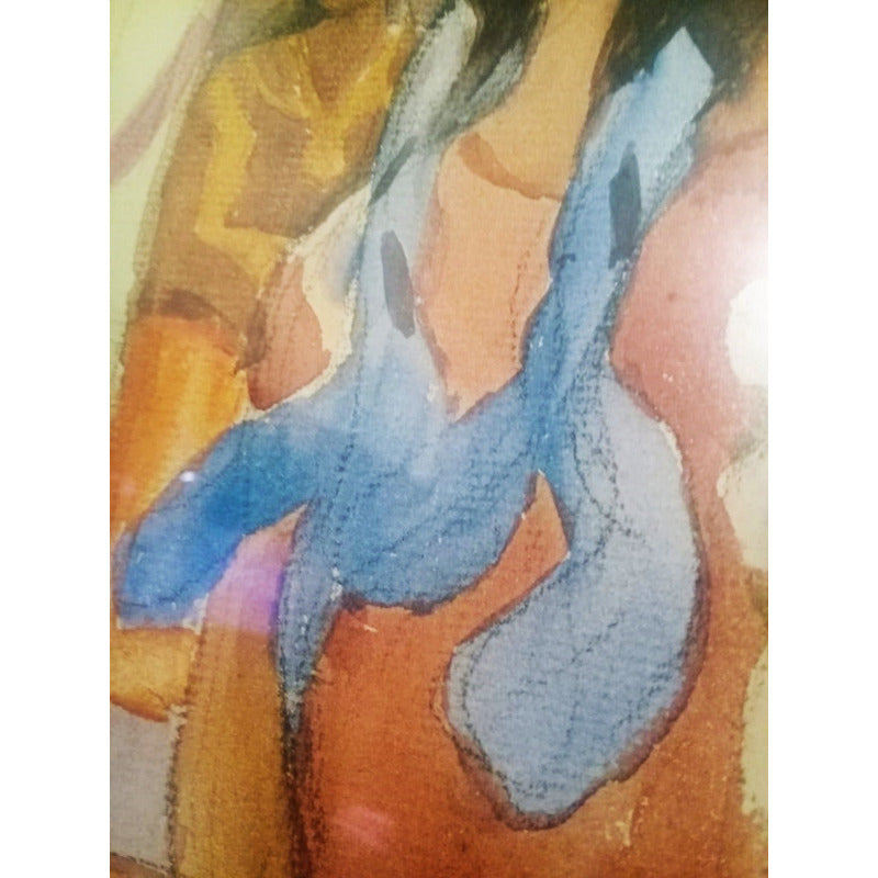 Diego Rivera Baile En Tehuantepec Impresion De 100cm X 86cm