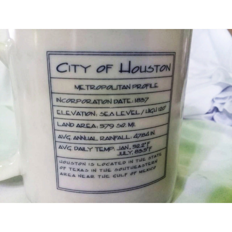 Starbucks Taza Arquitectura-series De Cafe 18oz Houston
