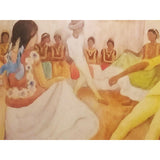 Diego Rivera Baile En Tehuantepec Impresion De 100cm X 86cm