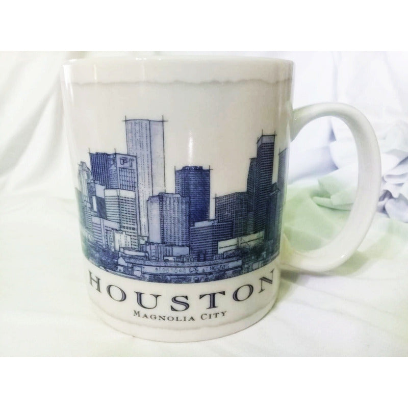 Starbucks Taza Arquitectura-series De Cafe 18oz Houston