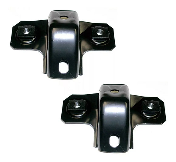 FORD MUSTANG 1969-1970 SOPORTES DE DEFENSA TRASERA PAR-2 PIEZAS