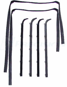Kit Empaques Vidrios-cañuelas 84-90 Ford Bronco II -Ranger CON VENTILAS-ALETAS