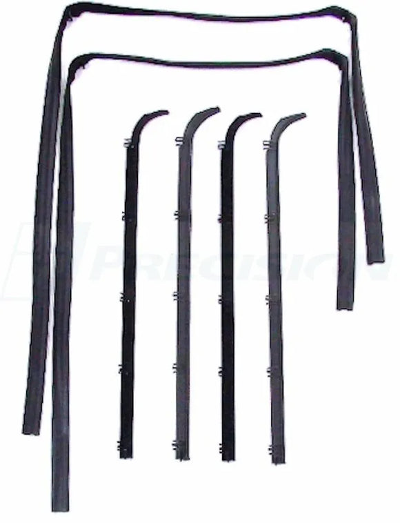 Kit Empaques Vidrios-cañuelas 84-90 Ford Bronco II -Ranger CON VENTILAS-ALETAS