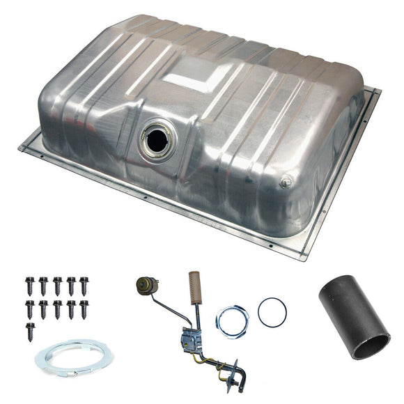 1964-1968 MUSTANG COUGAR KIT ACERO INOXIDABLE COMPLETO TANQUE DE GASOLINA 16 GAL