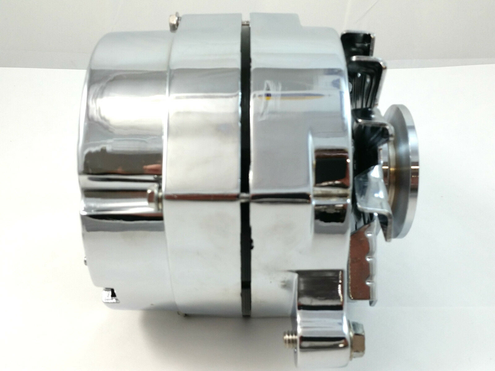 Alternador Cromado 100 Amp 1 Cable,12 V Ford 289,302,351 V8