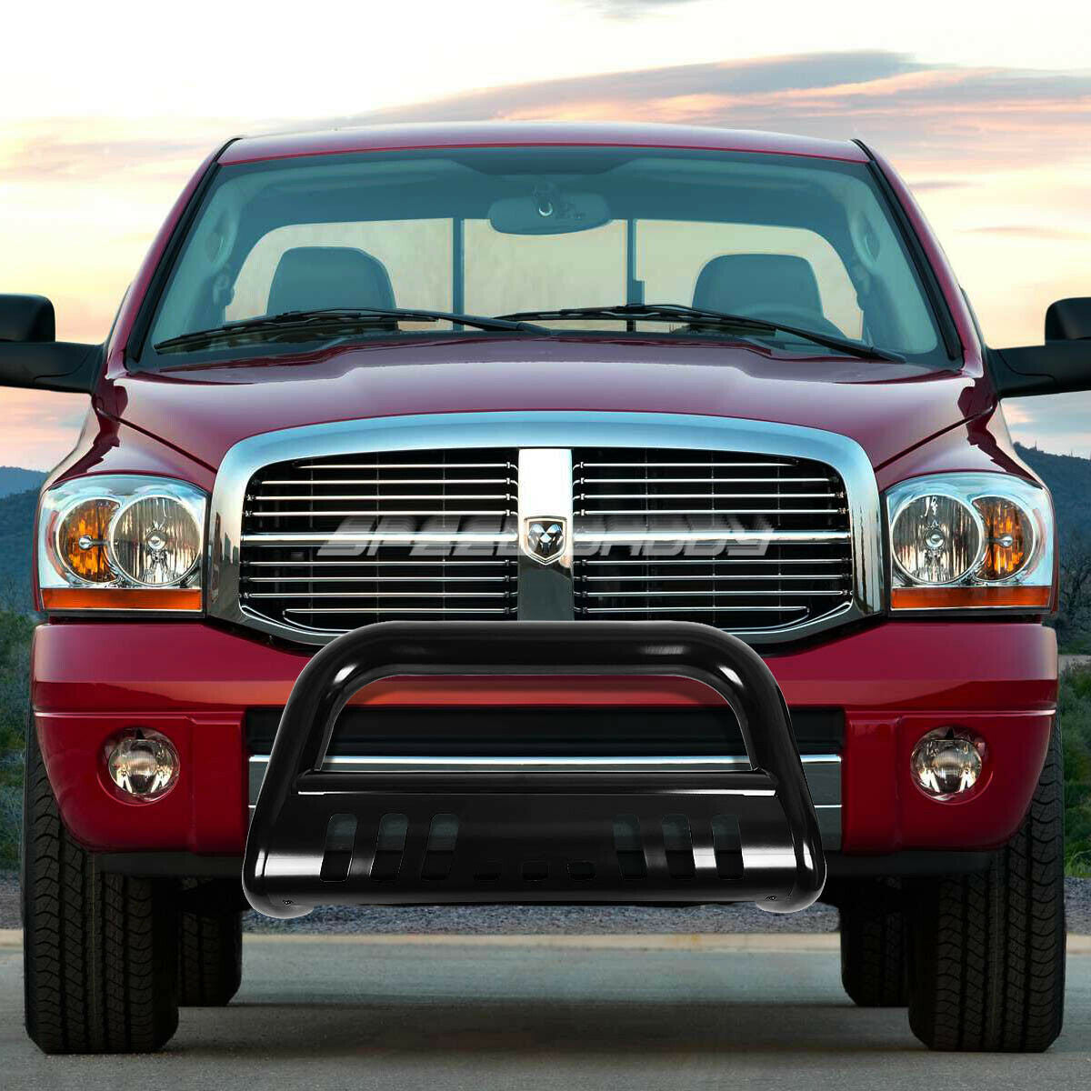 Burrera Tumbaburros 1994-2002 Dodge Ram 1500/2500/3500 Negro