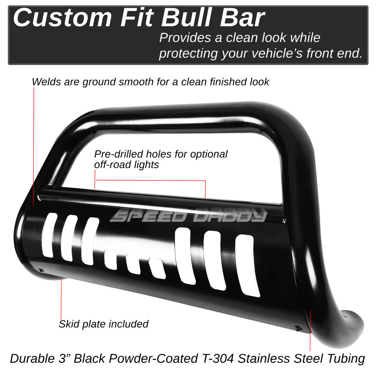Burrera Tumbaburros 2000-2007 Toyota Tundra/sequoia Negro Mate
