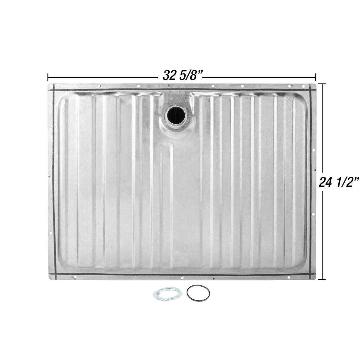 1964-1968 MUSTANG COUGAR KIT ACERO INOXIDABLE COMPLETO TANQUE DE GASOLINA 16 GAL
