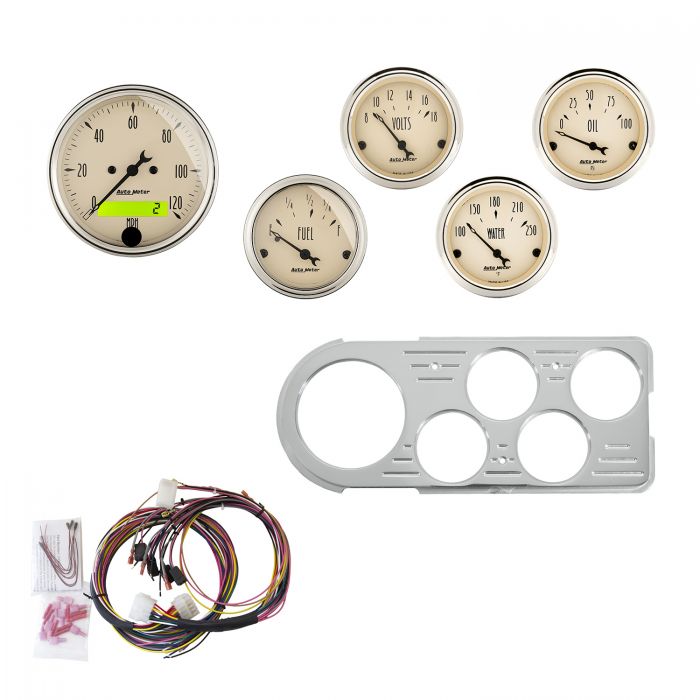 KIT COMPLETO DE INSTRUMENTOS-TABLERO PARA FORD 1948-1950 PICKUP VELOCIMETRO ELECTRICO
