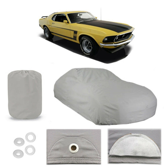 Funda Cubre Auto Mustang, 6 Capas Garantia De Vida Exterior