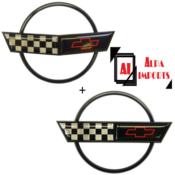 Emblemas Cofre y Tapa de Gas Corvette 1991-1996