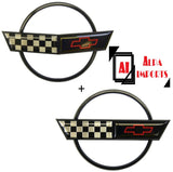 Emblemas Cofre y Tapa de Gas Corvette 1991-1996