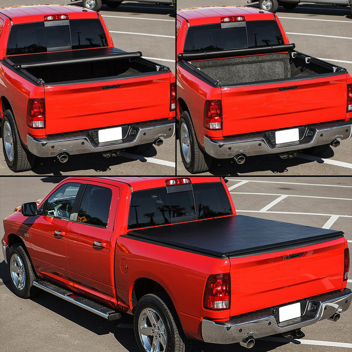 Tapa De Vinyl Roll Pickup 2007-2014 CHEVY SILVERADO/GMC SIERRA 5.8FT=1.77 Mts