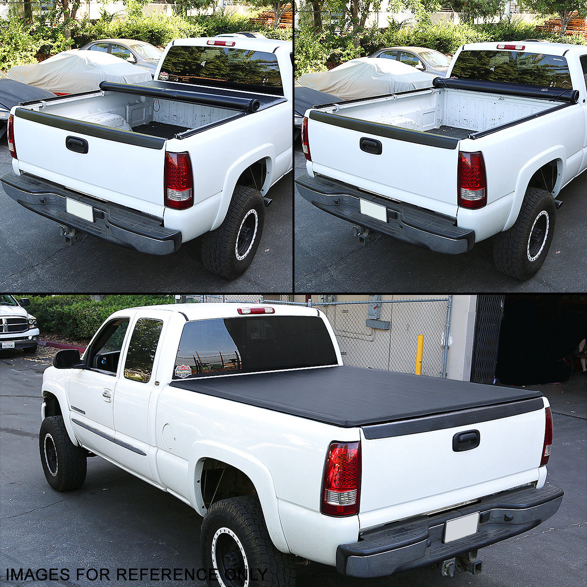 Tapa De Vinyl Roll Pickup 2007-2014 CHEVY SILVERADO/GMC SIERRA 5.8FT=1.77 Mts