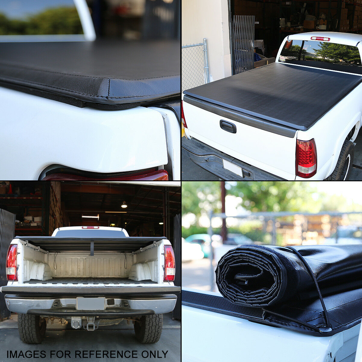 Tapa De Vinyl Roll Pickup 2007-2014 CHEVY SILVERADO/GMC SIERRA 5.8FT=1.77 Mts