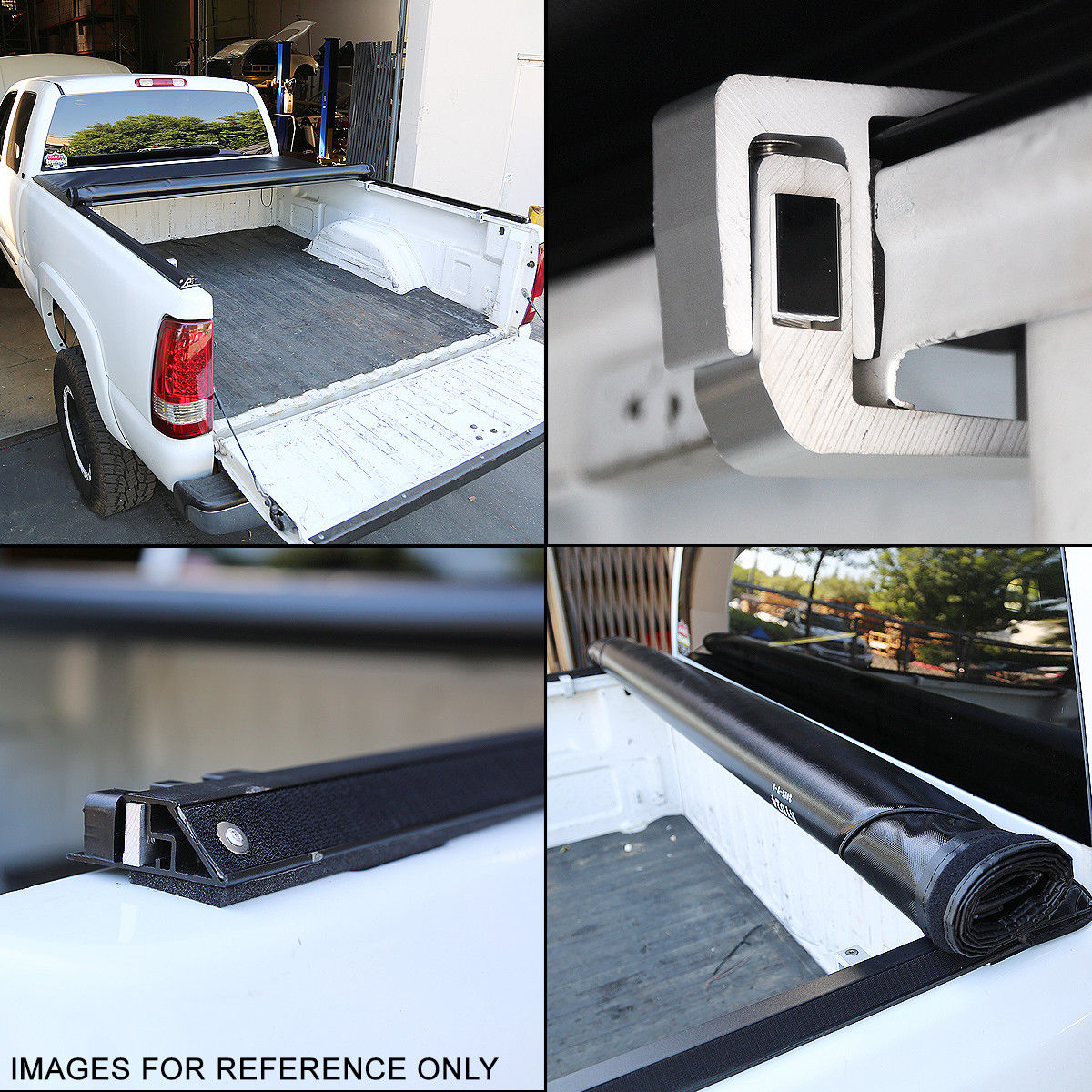 Tapa De Vinyl Roll Pickup 2007-2014 CHEVY SILVERADO/GMC SIERRA 5.8FT=1.77 Mts