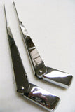 Par de Brazos de Metal-Cromados-Parabrisas 1961-72 Ford Truck  F100 F250 F350